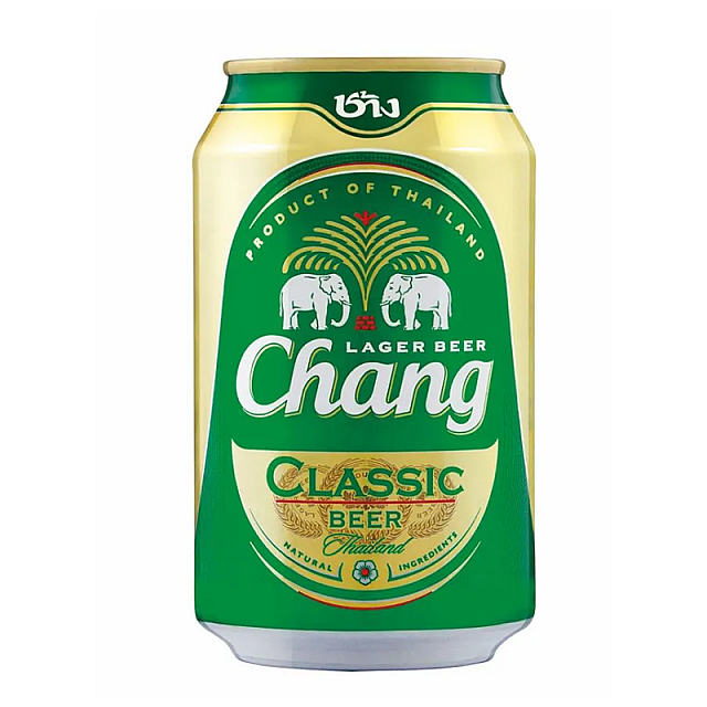 Chang Beer Can (Thailand) 330mL x 24 Cans
