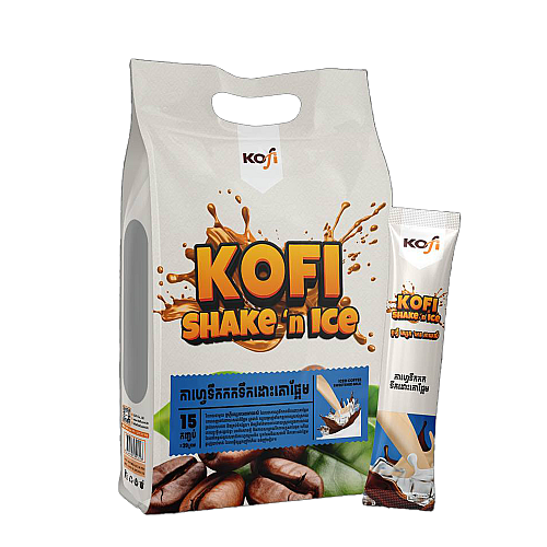 Kofi Shake 'n Iced Coffee Sweetened Milk 15packs x 39g/unit