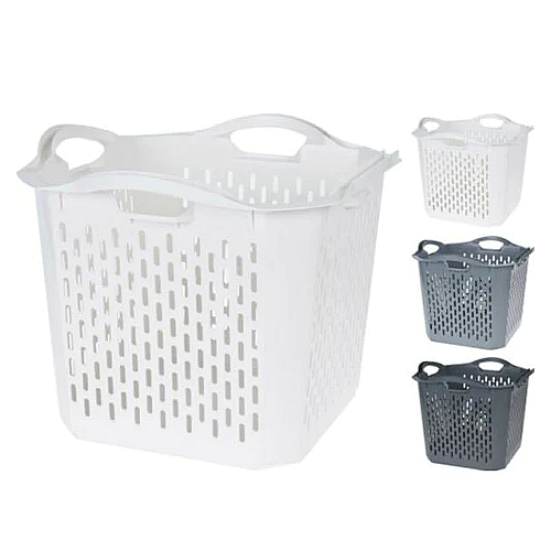 KOOPMAN 042280120 WASHING BASKET STACKABLE SQUARE