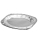 KOOPMAN DV5300050 SERVING PLATTER SET OF 2PCS, ALUMINIUM