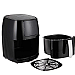 POWERPAC PPAF351 DIGITAL AIR FRYER W/HOT AIR FLOW SYSTEM 4.5L 1400W