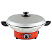 POWERPAC PPEC815 ELECTRIC WOK, STEAMBOAT, MULTI COOKER 12