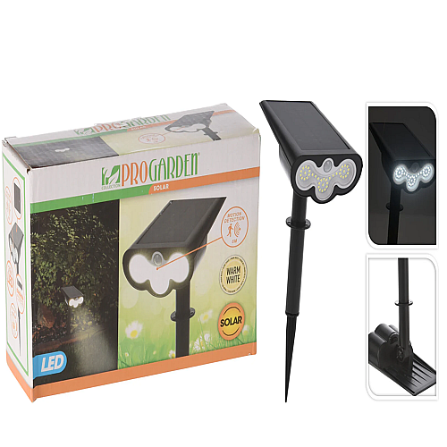 PROGARDEN CZ6500800 SOLAR LIGHT MOTION DETECTOR