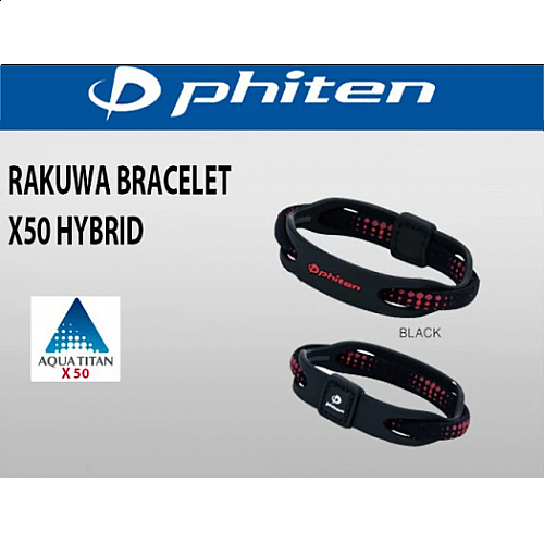 Phiten Titanium X30 Edge Bracelet | Pure Hockey Equipment