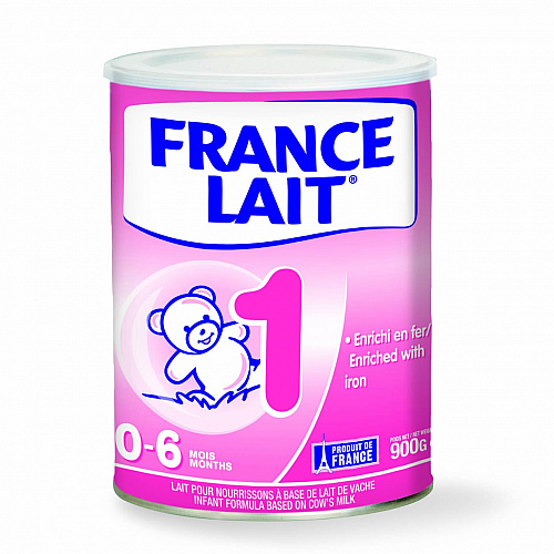 France Lait Infant Formula ជាប្រភេទទឹកដោះគោម្សៅសំរាប់ក្មេងចាប់ពី 0កើតដល់៦ខែ 1-900g     