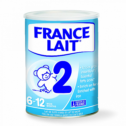 France Lait Follow -On Formula 2 400gជាប្រភេទទឹកគោះម្សៅសំរាប់ក្មេងចាប់ពី៦ខែដល់១២ខែ