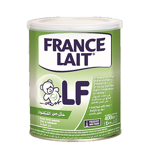 France Lait Lactose Free Formulaជាប្រភេទទឹកគោះម្សៅបំបាត់រាគសំរាប់ក្មេងចាប់ពី០ខែឡើងទៅ 400g