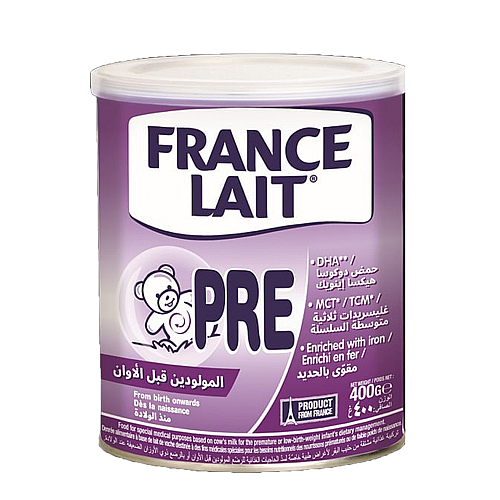 France Lait PRE Free Formulaជាប្រភេទទឹកគោះម្សៅសំរាប់ក្មេងអត់គ្រប់គីឡួចាប់ពី០ខែឡើងទៅ