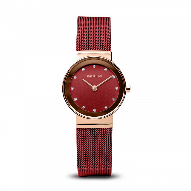 Classic, Rose Gold Case, red ...
