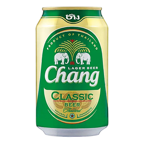 Chang Beer Can (Thailand) 330mL x 24 Cans