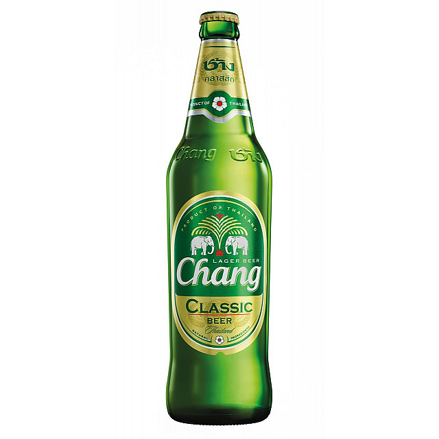 Chang Beer Bottles (Thailand) 620mL x 12 Bottles