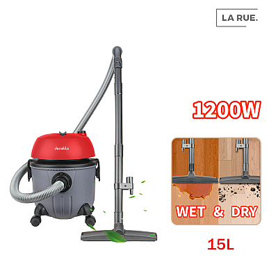 ម៉ាស៊ីនបូមធូលី 2 in 1 1200W  15L (Vacuum cleaner Wet & Dry 1200W)