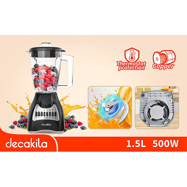 Stand blender 500W (ម៉ាស៊ីនក្រឡុក​)