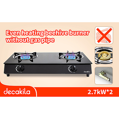 Table gas stove 2700W*2 (ចង្រ្កានហ្គាស) Table gas stove 2700W*2 (ចង្រ្កានហ្គាស)