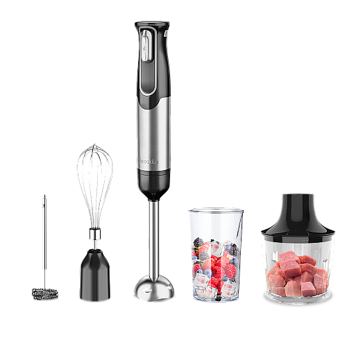 ម៉ាស៊ីនក្រឡុក​ 4 in 1  (16V 2000mAh) 100W (Cordless hand blender)