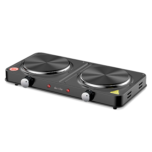 ចង្រ្កានអគ្គីសនីមុខ 2x1000W (Double hot plate)