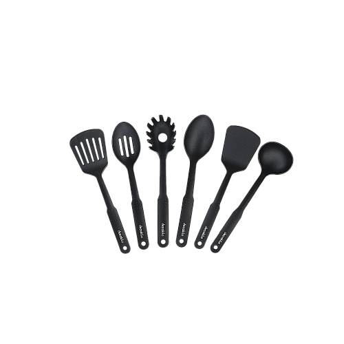 ឈុតវែកឆា BPA Free (6 PCS) (6 Pcs kitchen utensils set)