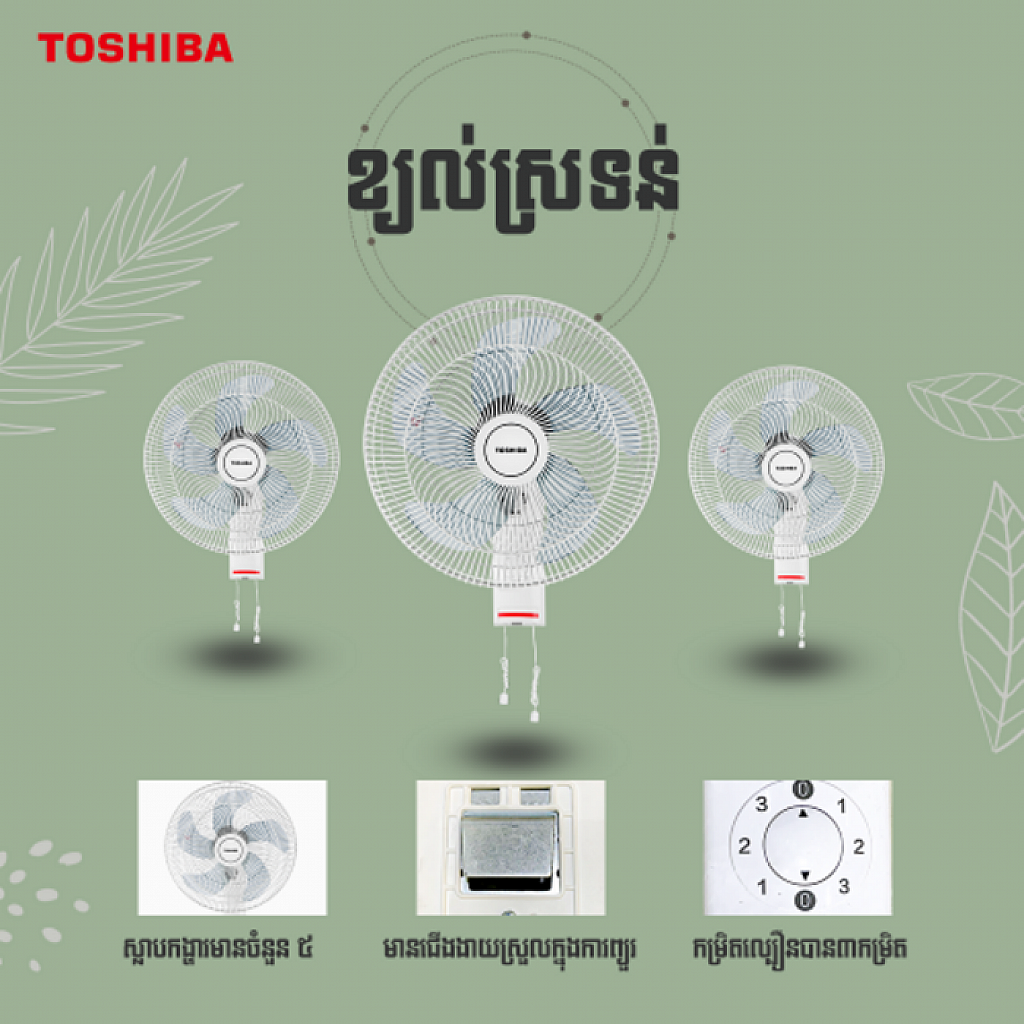 Toshiba Electric  Fan (16