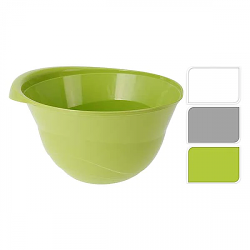 MIXING BOWL WITH GRIP 4500ML GREEN