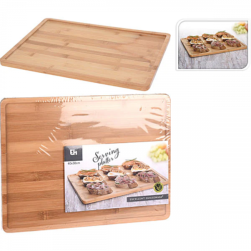 SERVING TRAY BAMBOO
