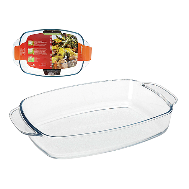 TERMOLEX OVEN DISH WITH LID GLASS