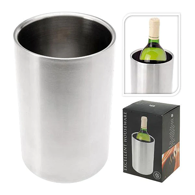 EXCELLENT HOUSEWARE A12400300 WINE BUCKET SS