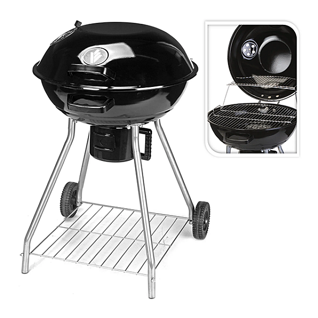 BBQ ON WHEELS CHARCOAL GRILL 22