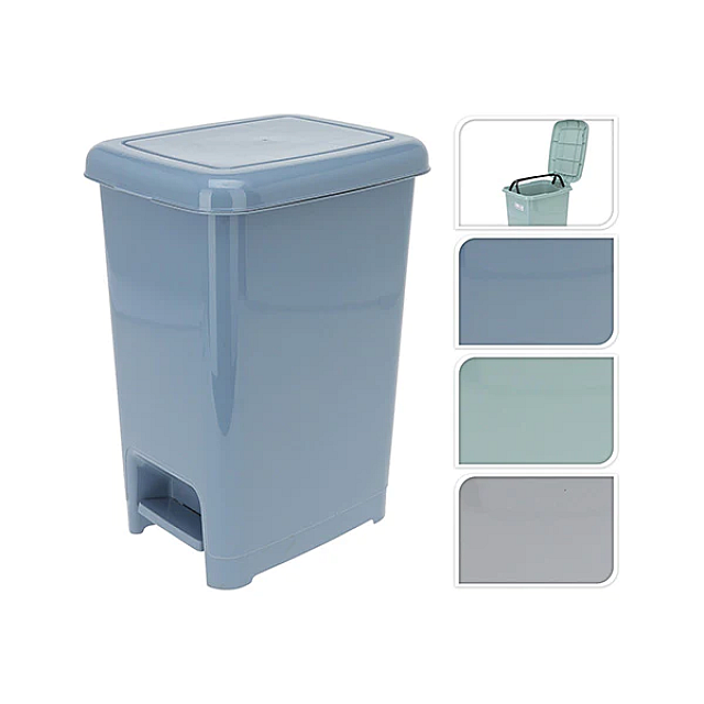 KOOPMAN 022000180 PEDAL BIN PP 25L 3ASS CLR