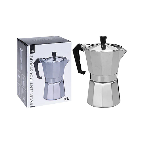 EXCELLENT HOUSEWARE 170170000 PERCOLATOR 6 CUPS IN PB