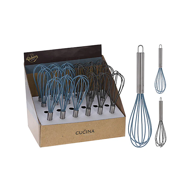 LA CUCINA 170481220 WHISK SILICONE 26CM 2ASS CLR