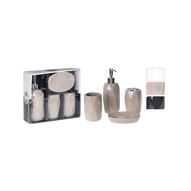 BATHROOM SOLUTIONS 795600040 BATHROOM SET DOLOMITE 3...