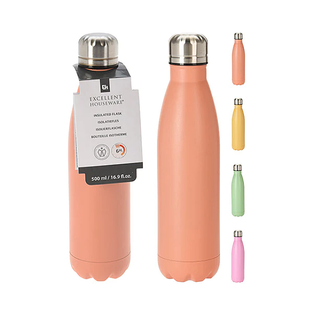 EXCELLENT HOUSEWARE C80700810 VACUUM FLASK BOTTLE 50...