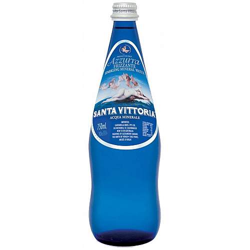 Santa Vittoria Azzurra Sparkling Mineral Water 750ml *12bottle