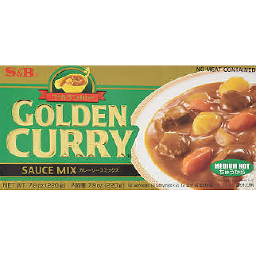 Golden Curry MediumHot 220g S&B