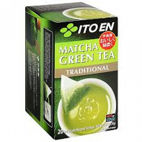 matcha tea bag traditional ITOEN
