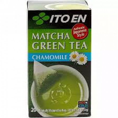 matcha tea bag chamomile ITOEN