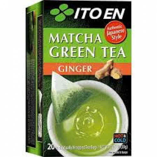 matcha tea bag ginger ITOEN