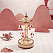 Parachute Tower Music Box 3D Wooden Puzzle