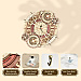 Zodiac Wall Clock Mechanical Time Art Engine 3D Wooden Puzzle