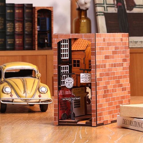 Falling Sakura DIY Book Nook 3D Wooden Puzzle