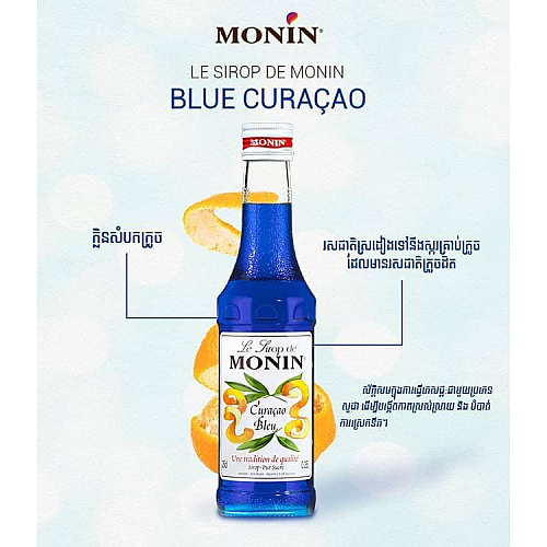 Monion-Blue Curacao Syrup 250ML