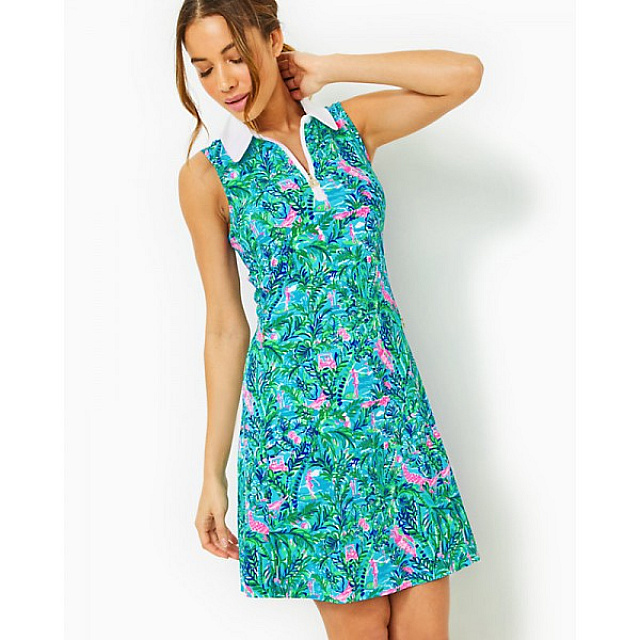 Luxletic Silvia Quarter-Zip Dress