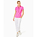 Luxletic Frida Ruffle Polo Top