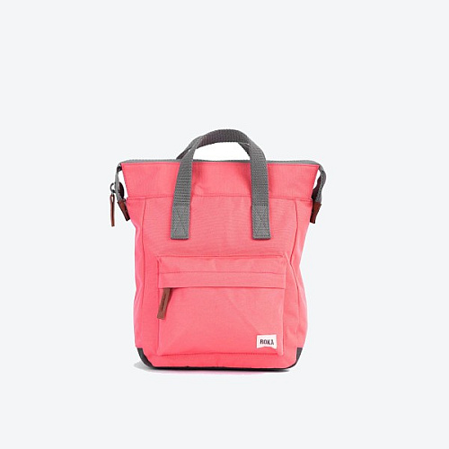 Bantry B Small Sustainable Canvas Coral Rucksack