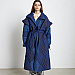 Stella Nova Long Quilted Blue Coat