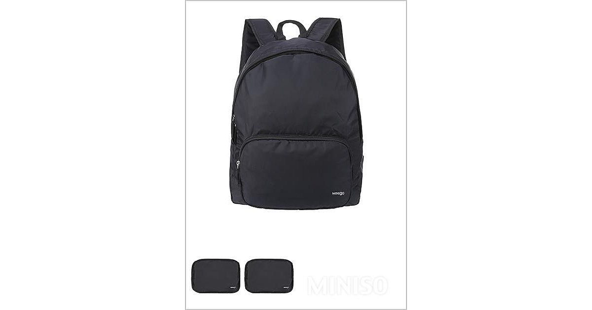 miniso foldable backpack