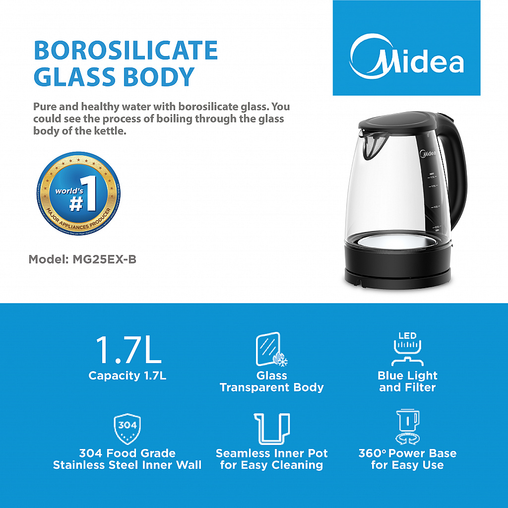 Midea Kettle (1.7L)