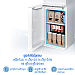 Midea Water Dispenser Model YL2436S-W Top Loading WD Cabinet