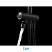 Midea Electric Water Heater Model MWH-38EMBP(B)-BRS Color Display Pump Top shower head( 5-ways shower head)