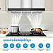 Midea Range Hood (Touch Control) Gift MJ-BL6006W